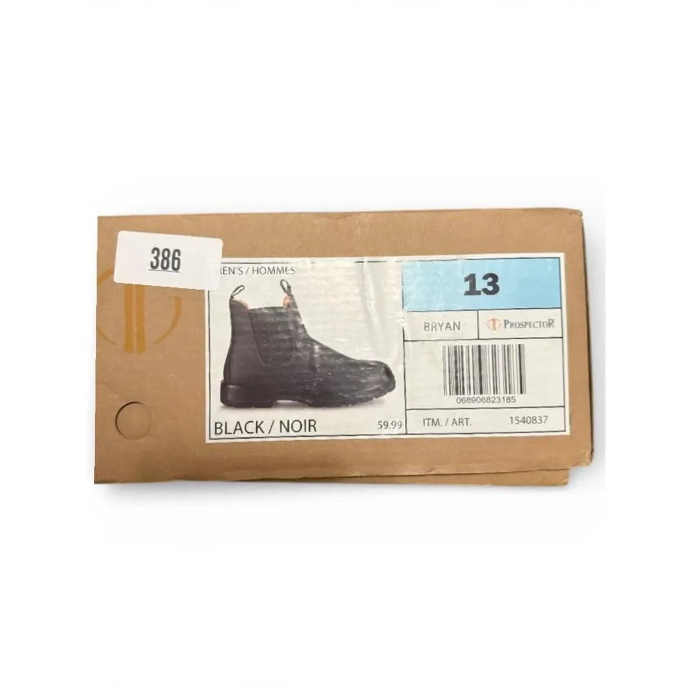 PROSPECTOR Men's Bryan Black Water Repellant Boot, NEW in Box! Size 13